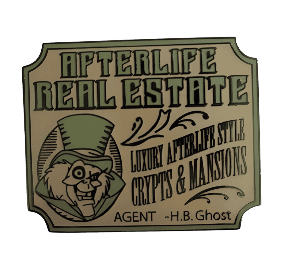 Hatbox Ghost O'pin House Afterlife Real Estate Disney pin