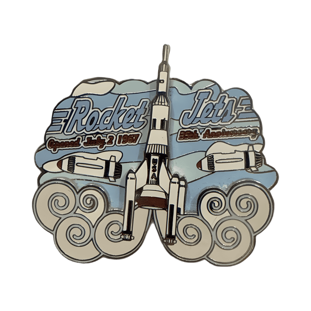 Rocket Jets 35th Anniversary Disney pin