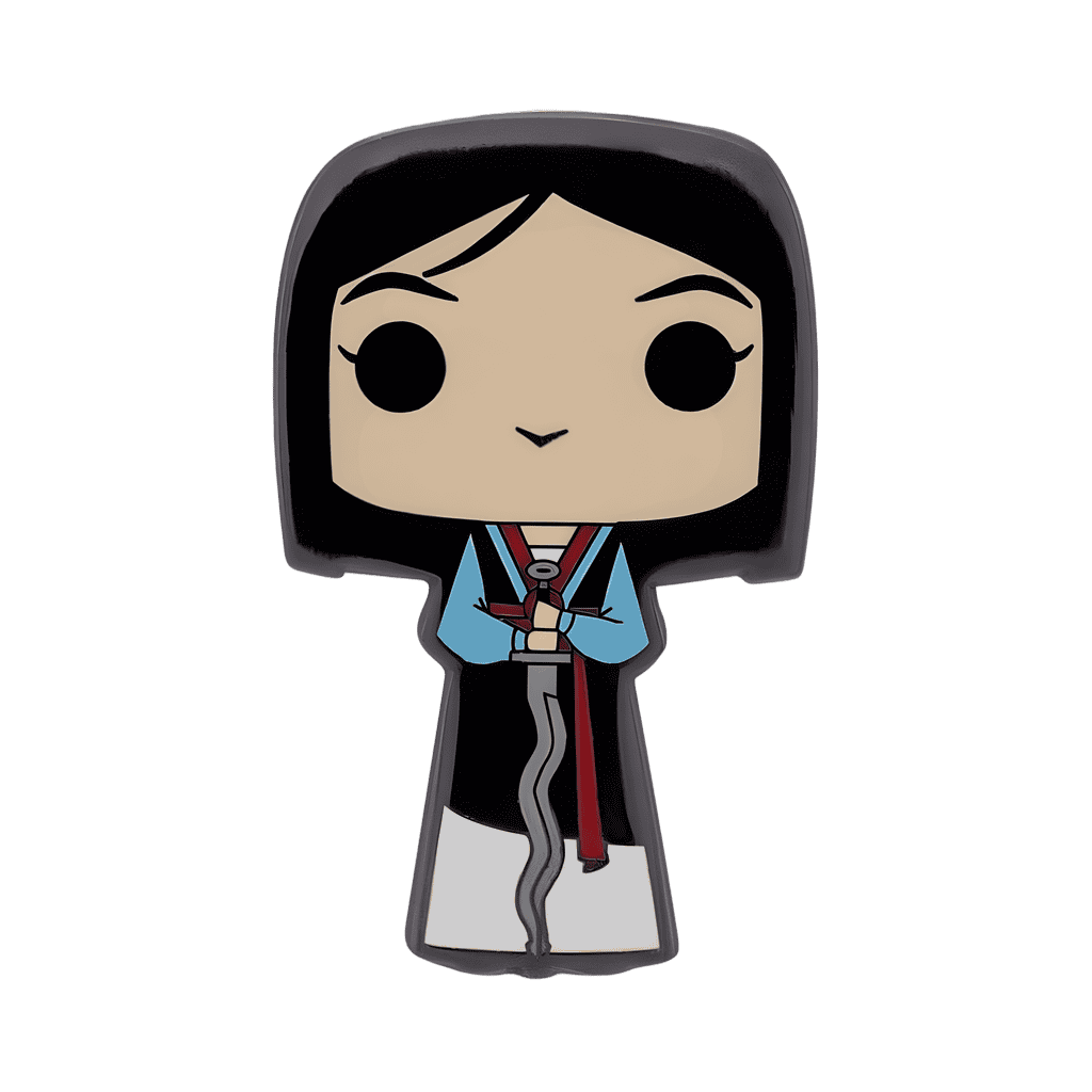 Mulan Funko Pop! Set- Traditional holding sword Disney pin