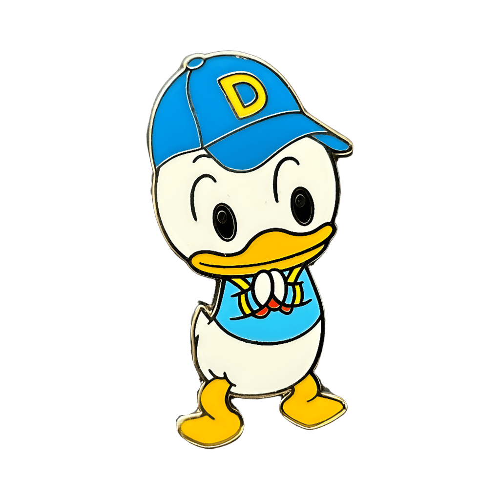 Donald Duck with Baseball Cap Disney pin