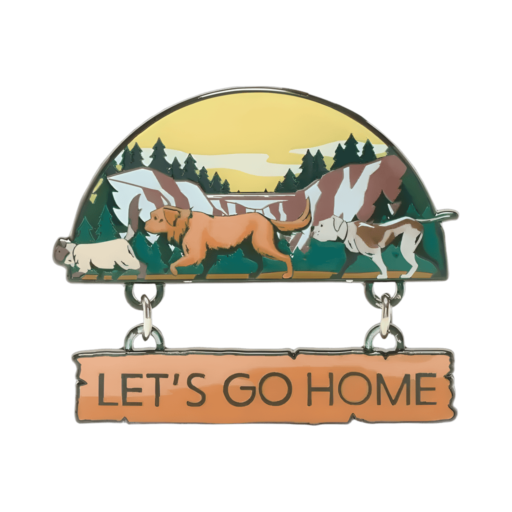 Let's Go Home - Homeward Bound 30th Anniversary Disney pin