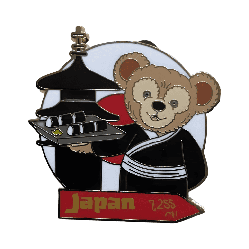 Duffy in Japan Disney pin