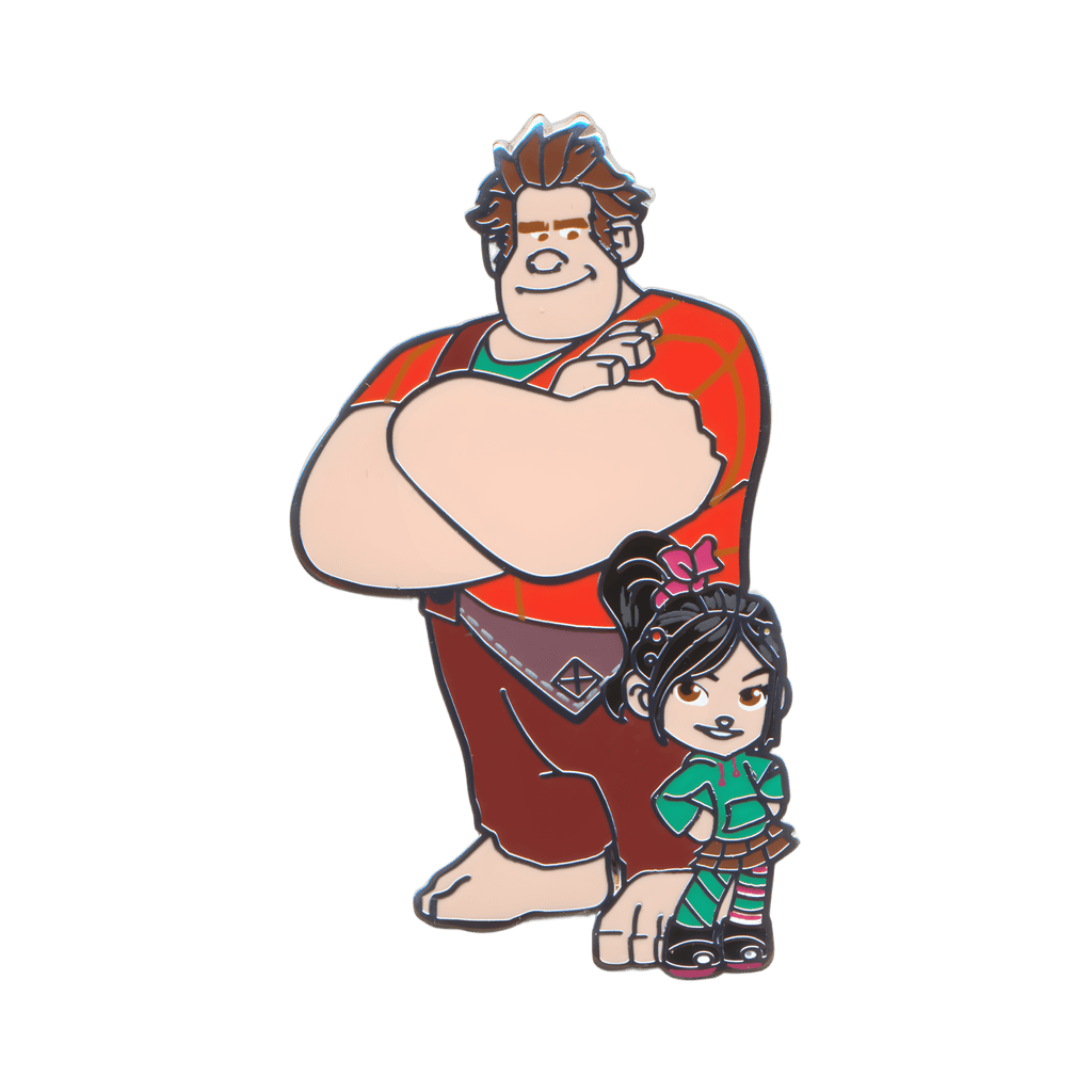 Ralph and Vanellope Disney pin