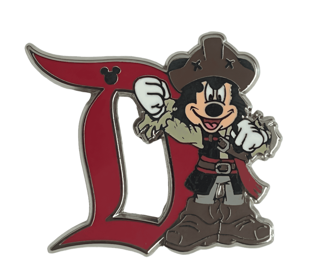 Pirate Mickey Disney pin