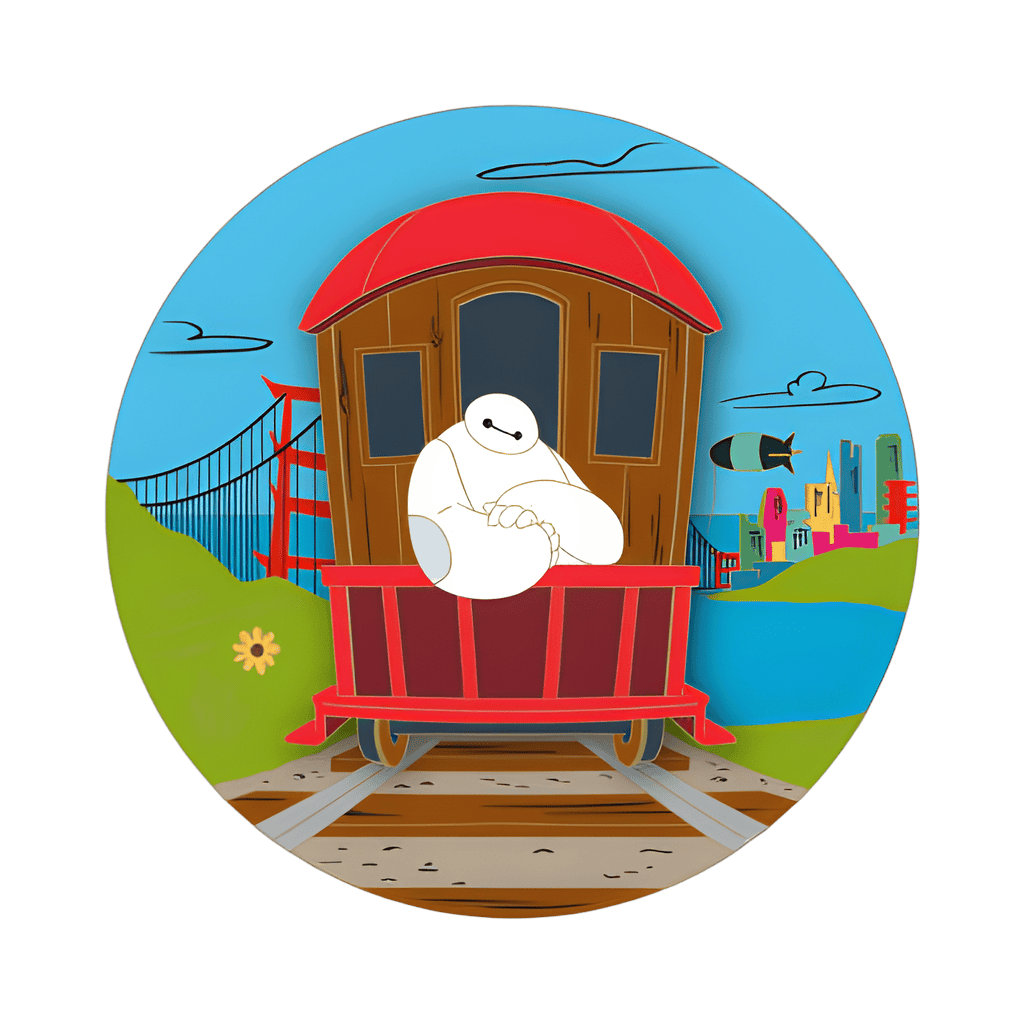 Baymax Disney pin