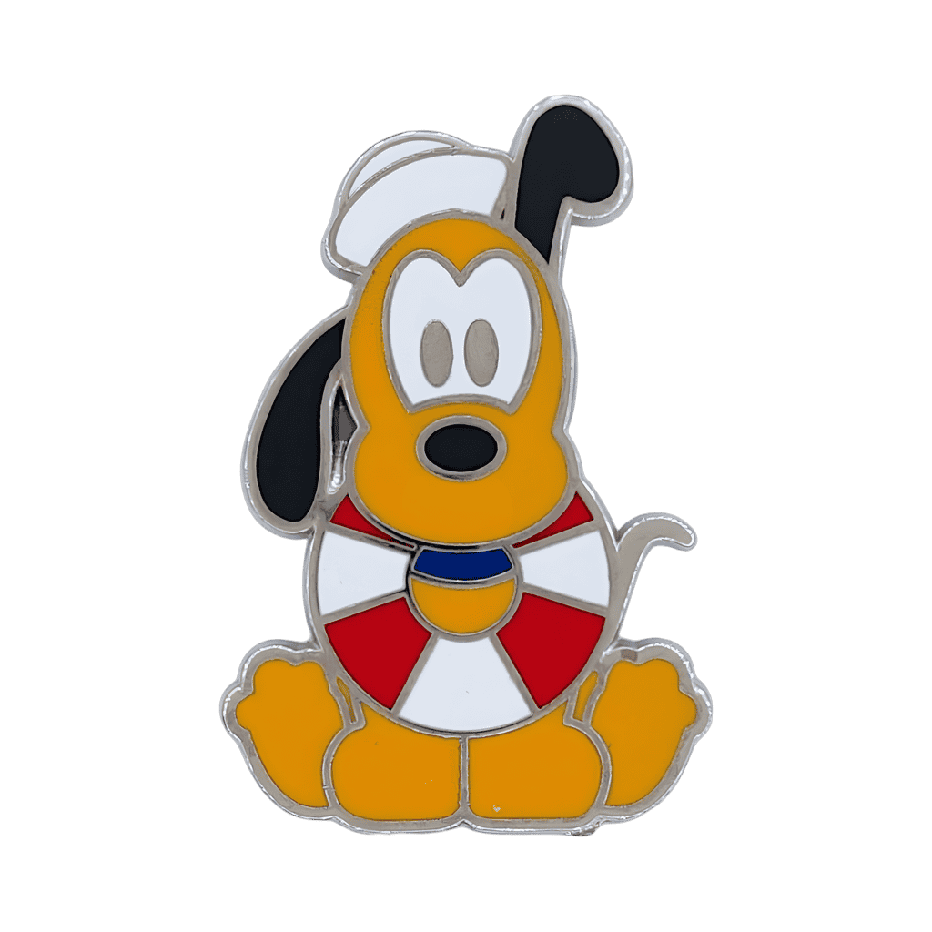 Pluto with Life Ring Disney pin