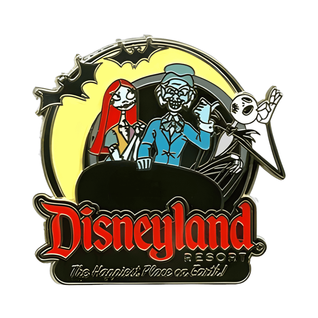 Jack and Sally on The Haunted Mansion Disney pin