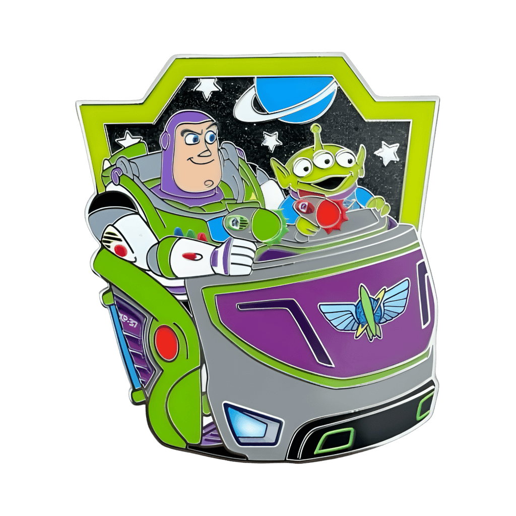 Buzz Lightyear Space Ranger Spin Green Alien Disney pin