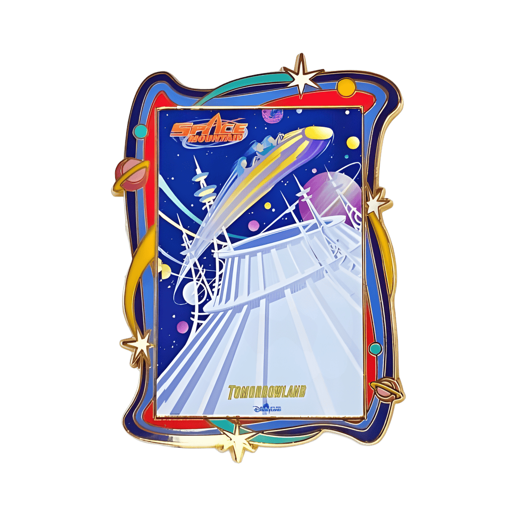 Space Mountain Disney pin
