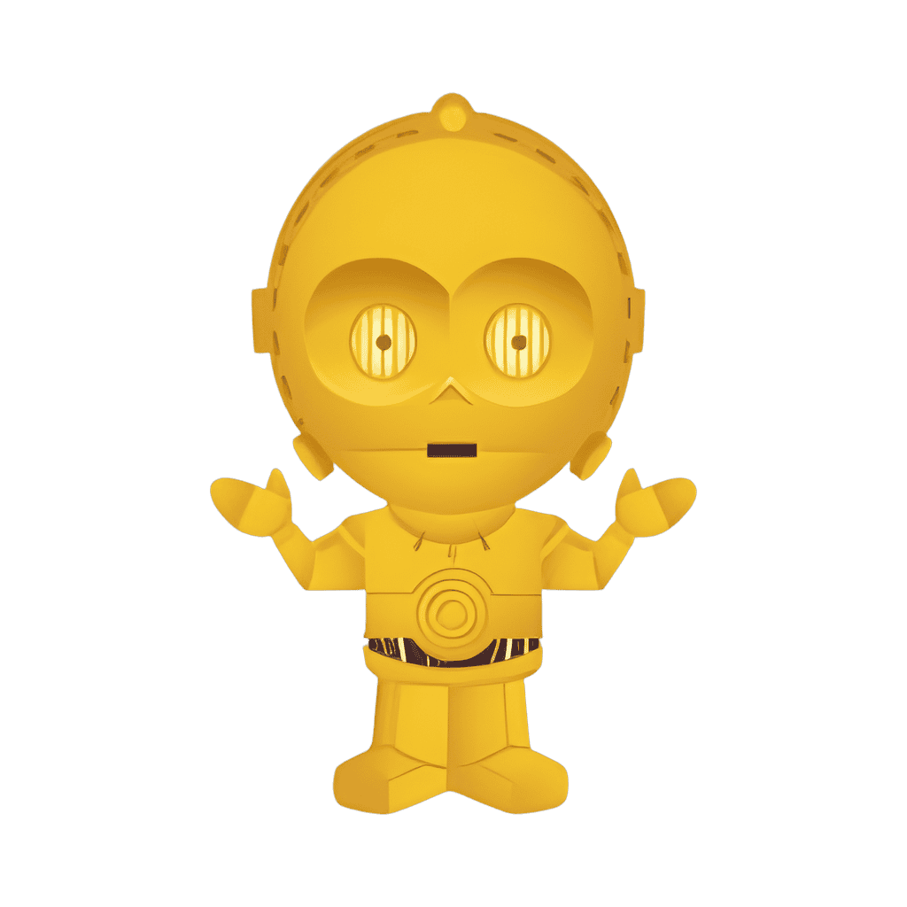 C-3PO Pin with Lanyard Disney pin