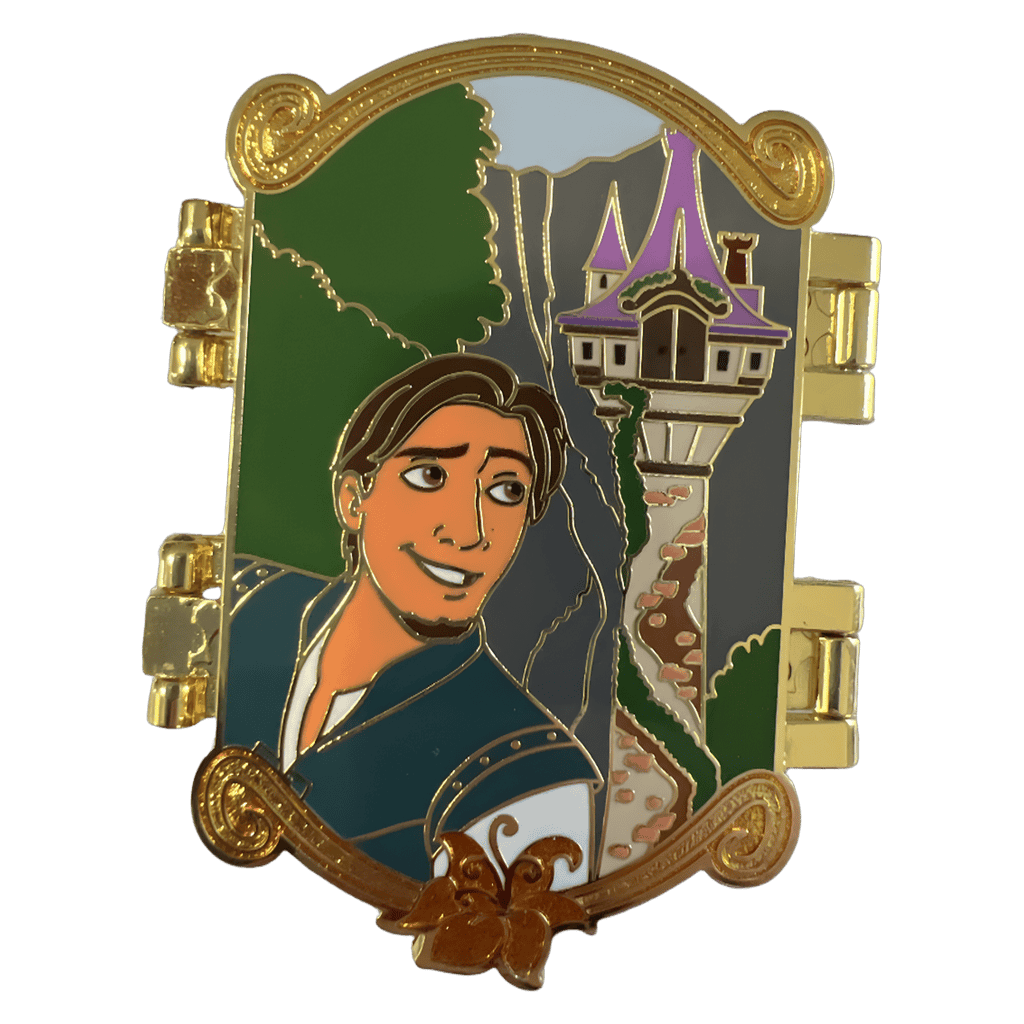 Rapunzel & Flynn Z-Fold Disney pin