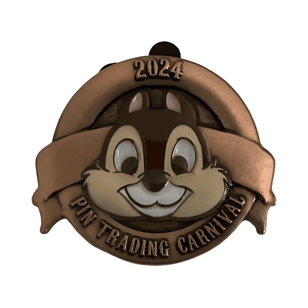 Chip (Bronze) Disney pin