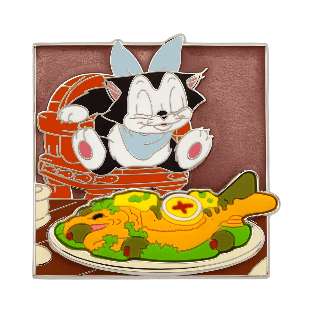 Figaro & Free-D Fried Fish Disney pin