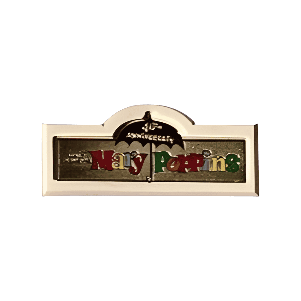 Title Logo Disney pin