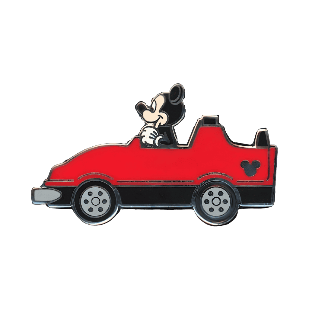 Mickey in Red Car Disney pin