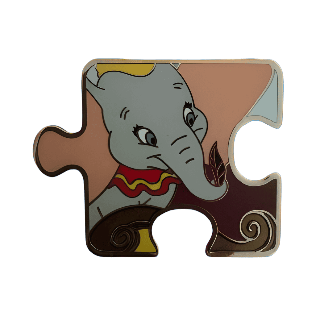 Dumbo with Feather Disney pin