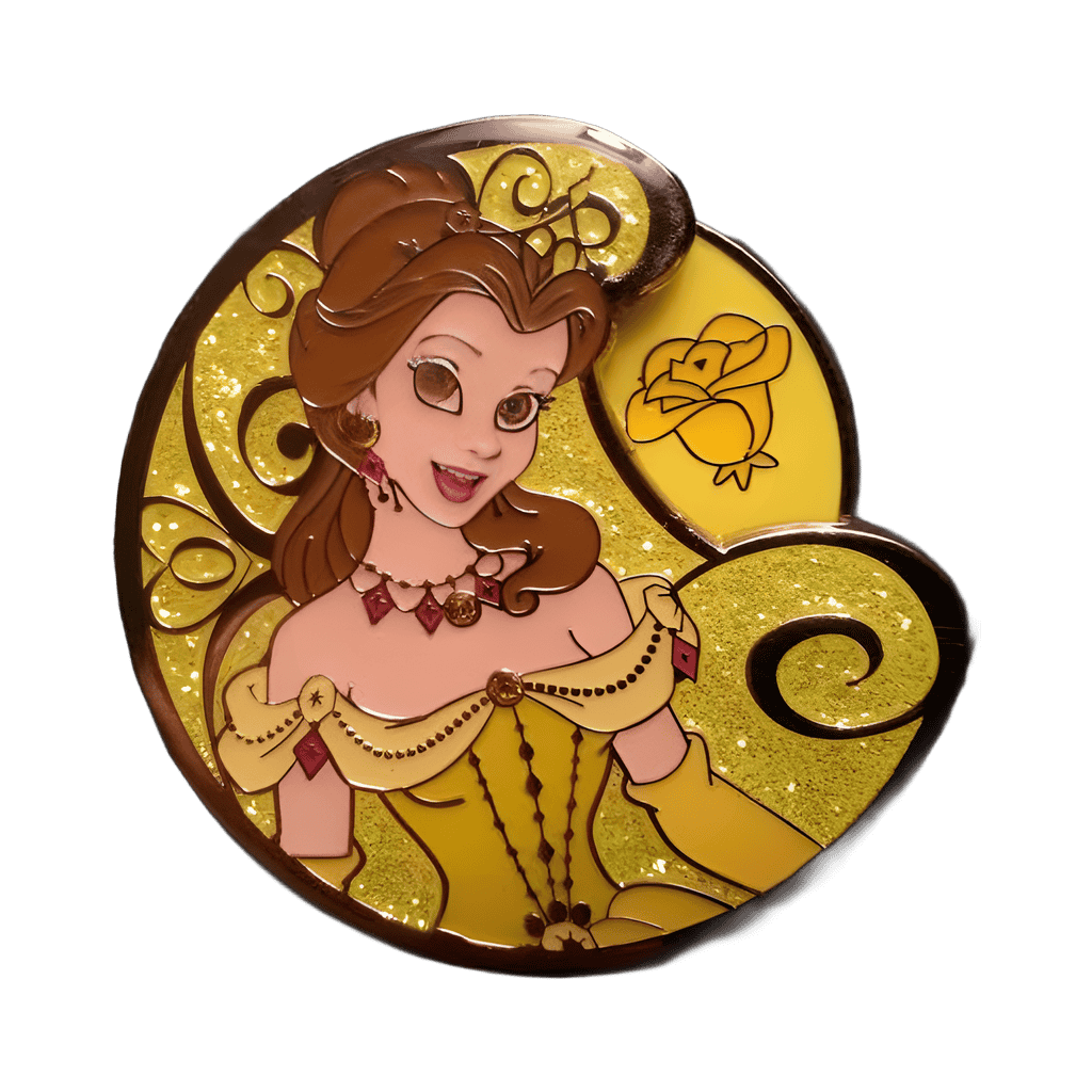 Beauty and the Beast - Filigree Belle Spinner Disney pin