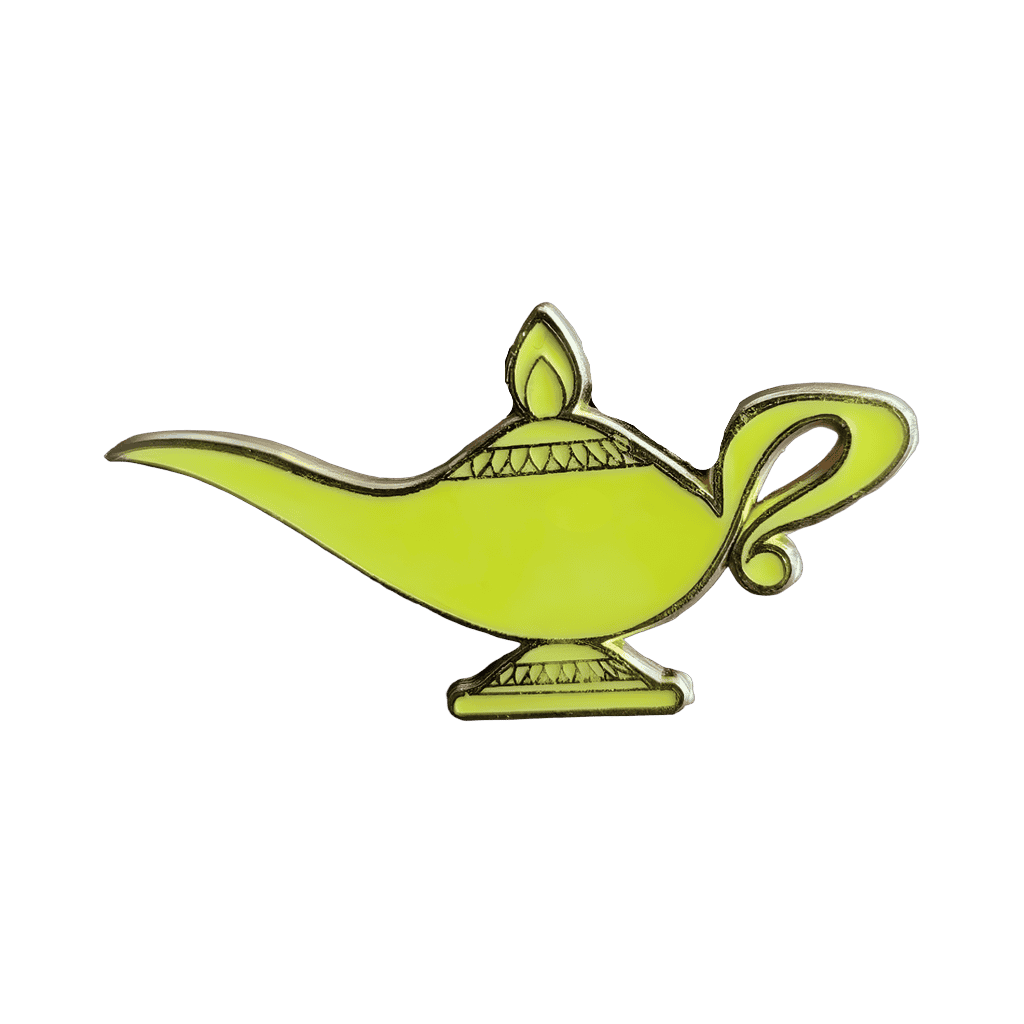 4-pin set - Magic Lamp Disney pin