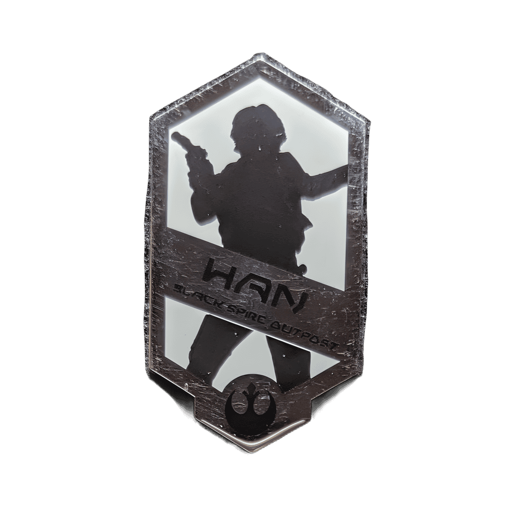 Han Solo Chaser Disney pin