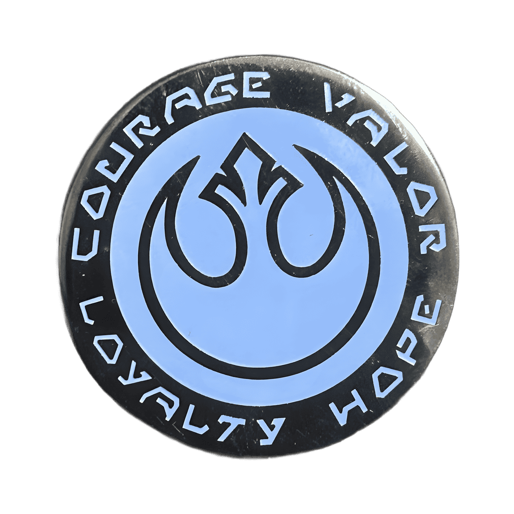 Courage Valor Loyalty Hope (Blue Version) Disney pin