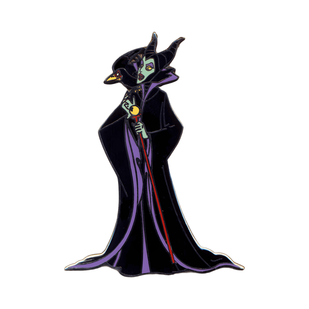 Maleficent and Diablo Disney pin