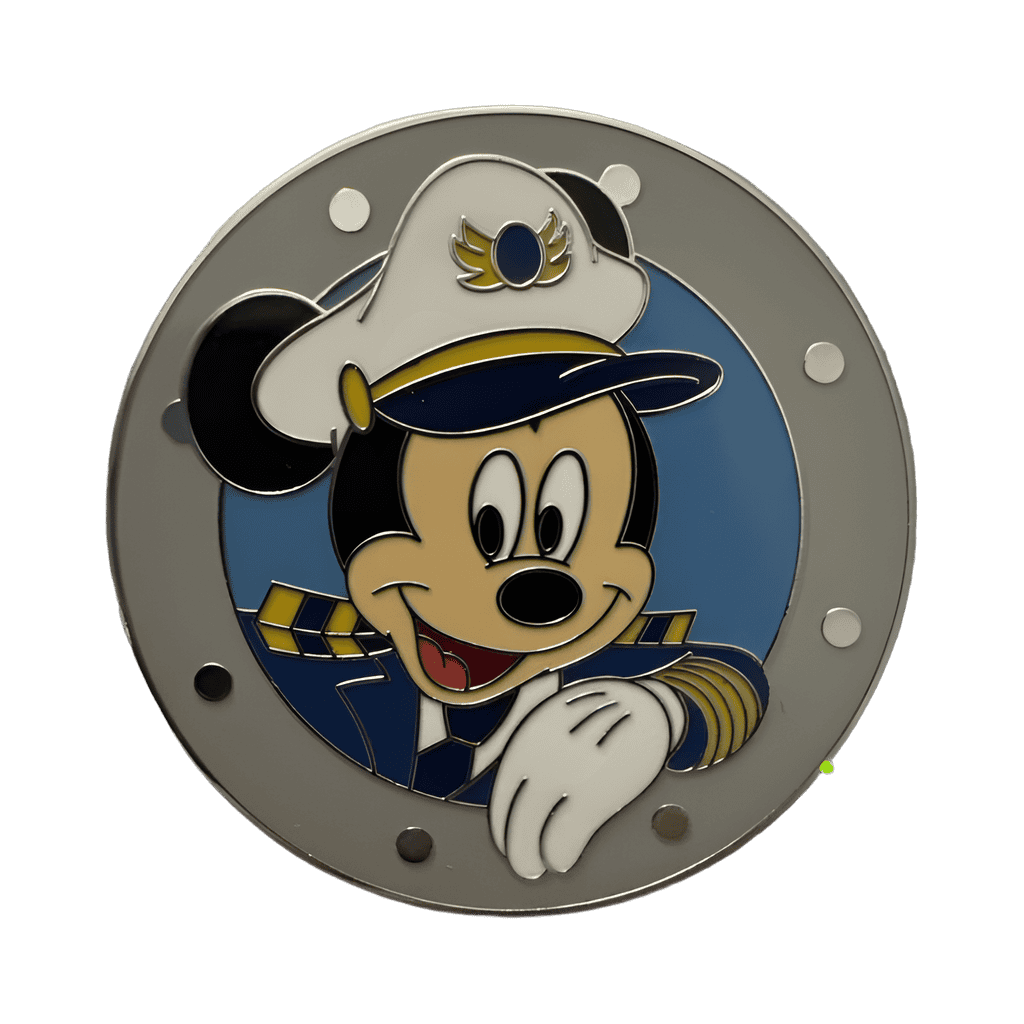 Captain Mickey Disney pin