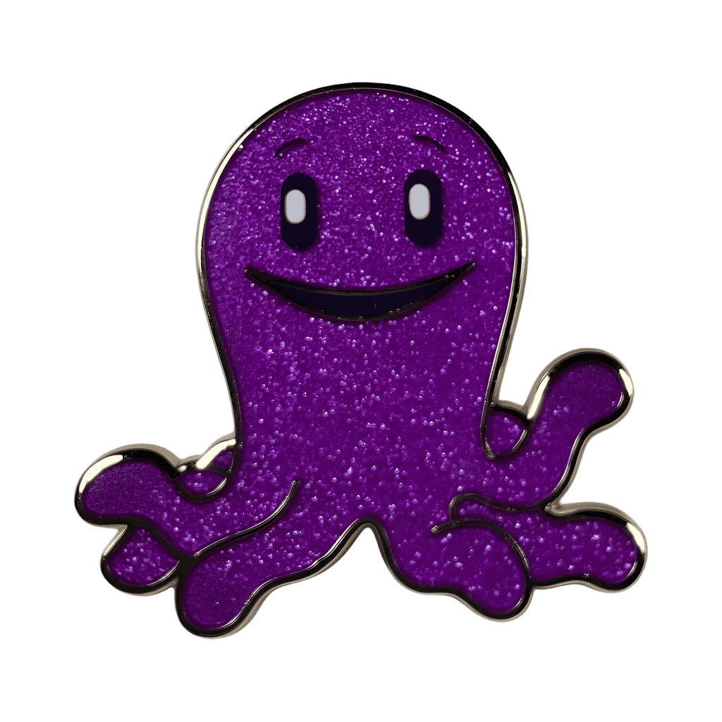 Stretch the Octopus Disney pin
