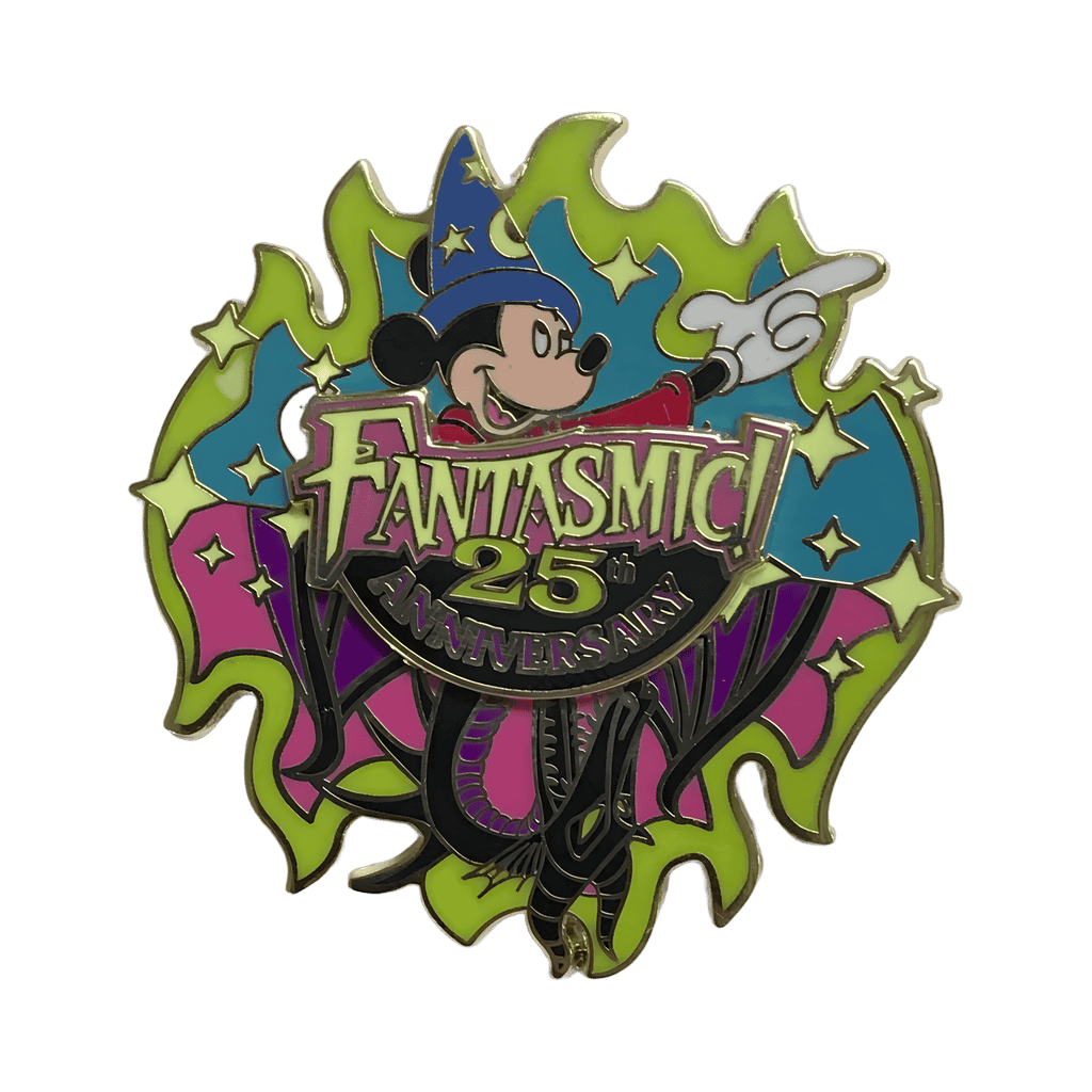 25th Anniversary - Mickey and Maleficent Disney pin