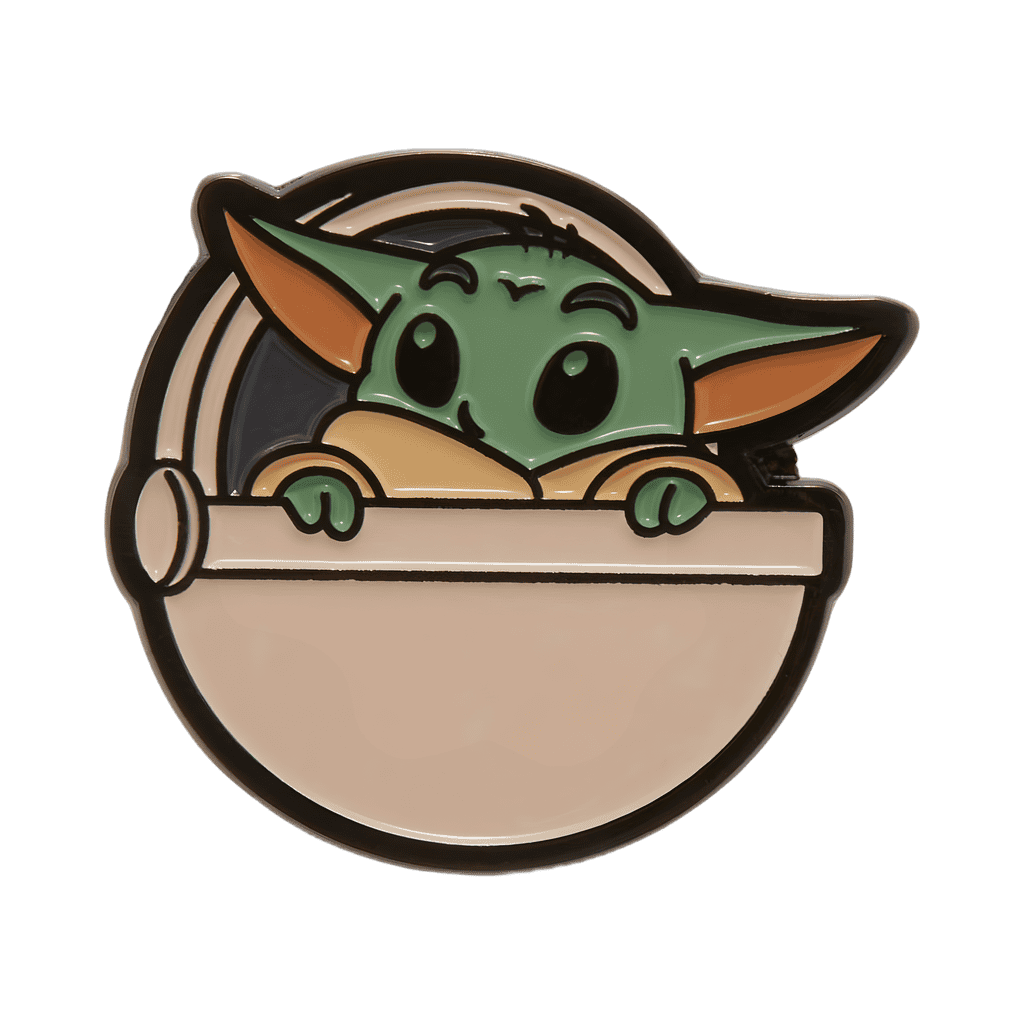 Chibi Grogu Disney pin