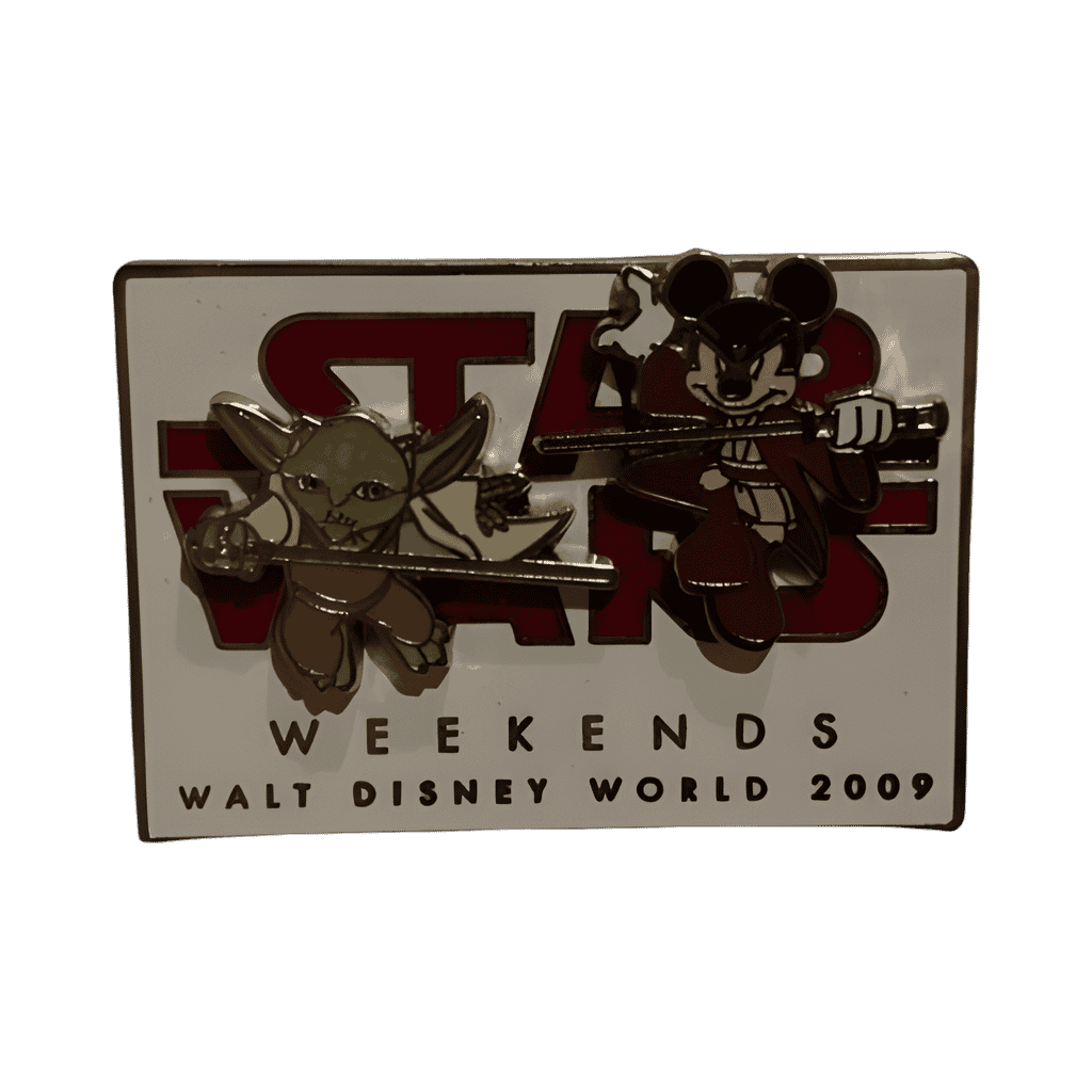 Star Wars Weekends Logo - Mickey and Yoda Disney pin