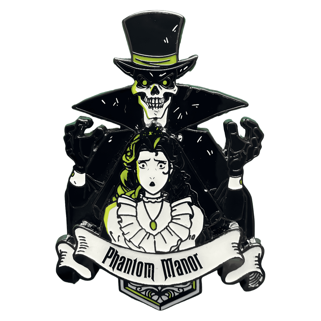 The Phantom and Melanie Ravenswood Disney pin