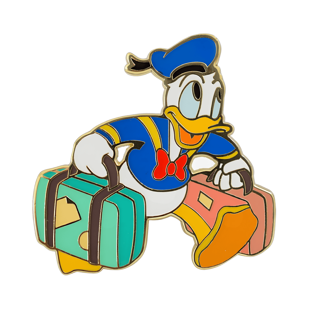 Donald Luggage Disney pin