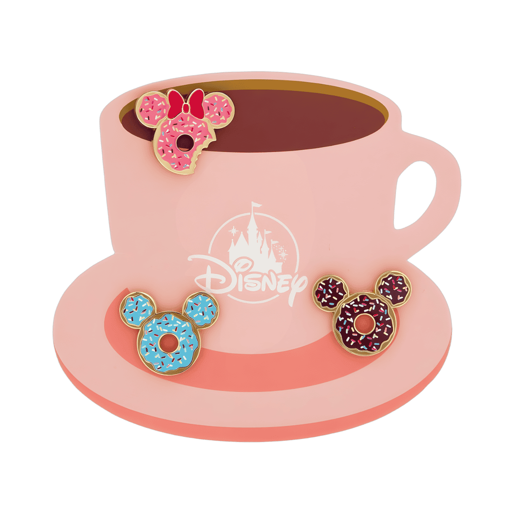 Mickey and Minnie Mouse Icon Donut Set 2019 Disney pin