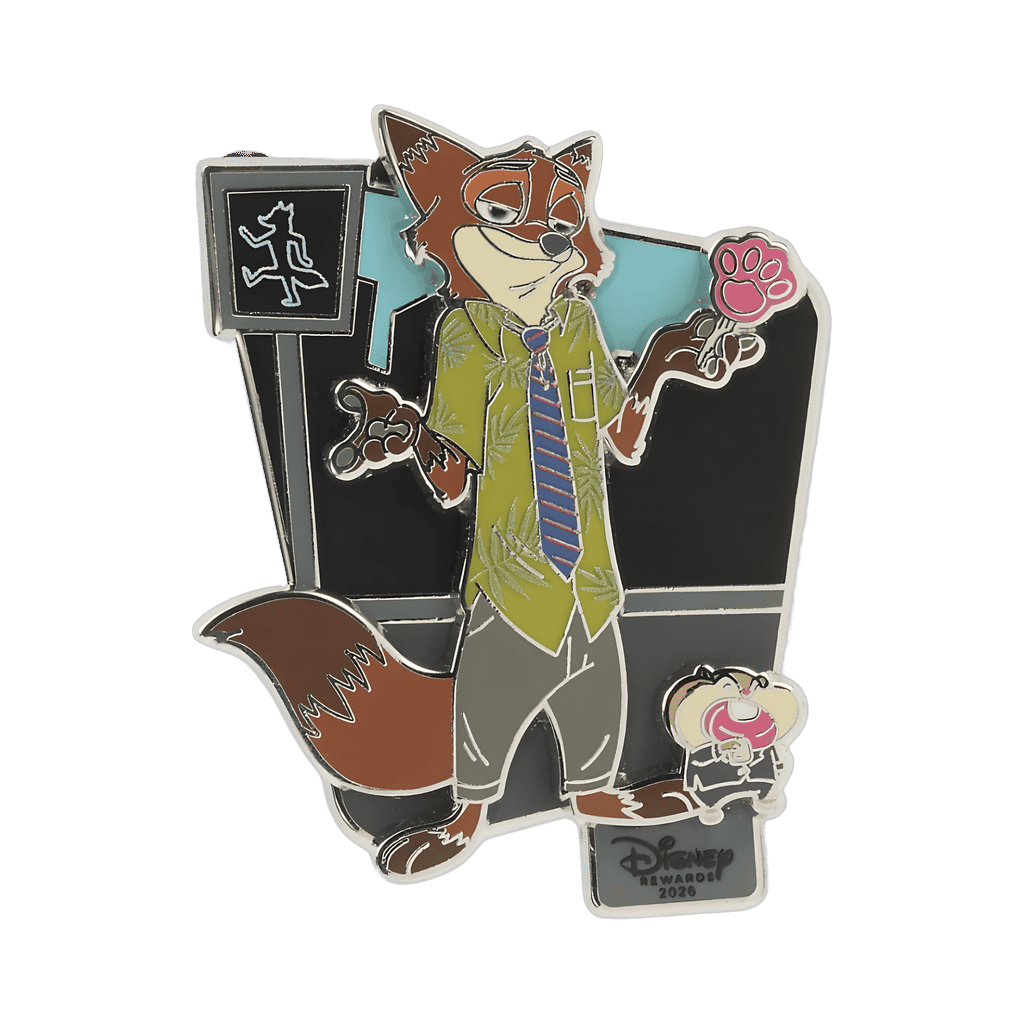 Nick Wilde Disney pin