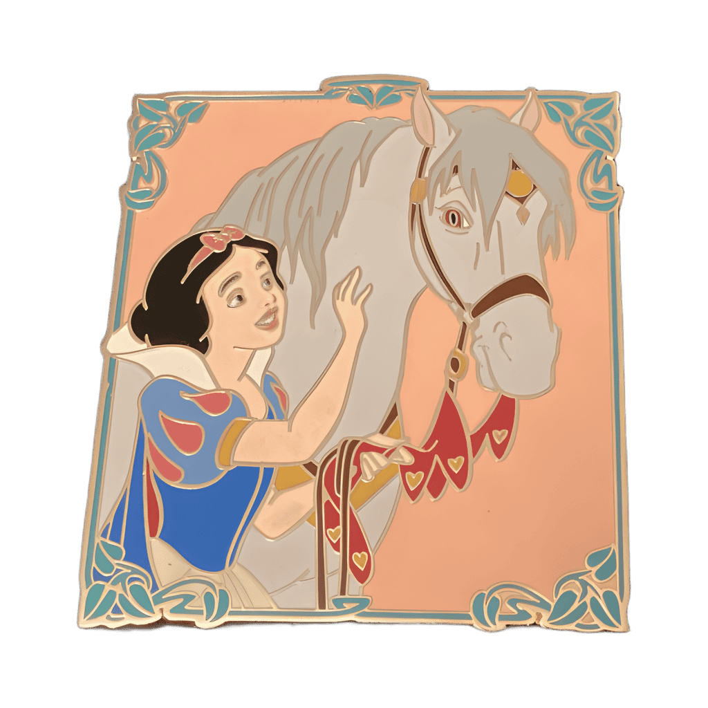 Snow White and Horse Disney pin