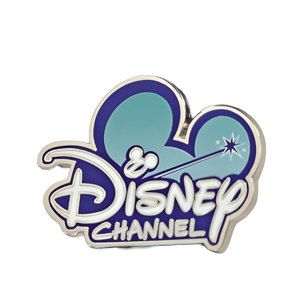 Disney Channel Logo with Wand Disney pin