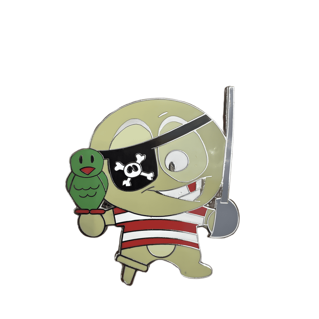 Dee Bees Patchee Pirate Disney pin
