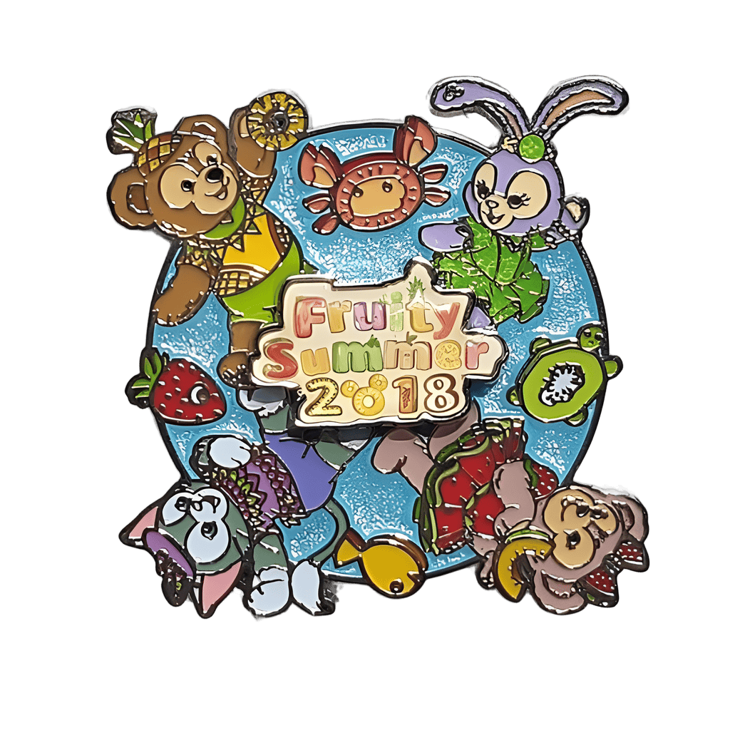 Duffy and friends spinner Disney pin