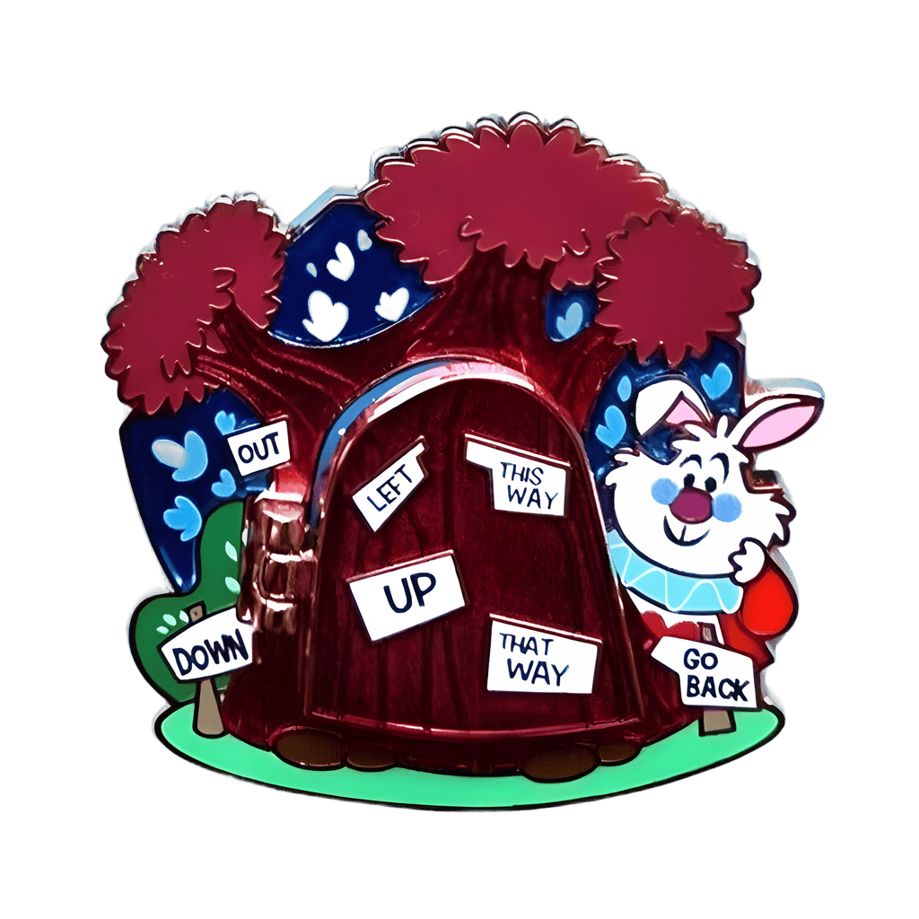 Alice in Wonderland Tree Disney pin