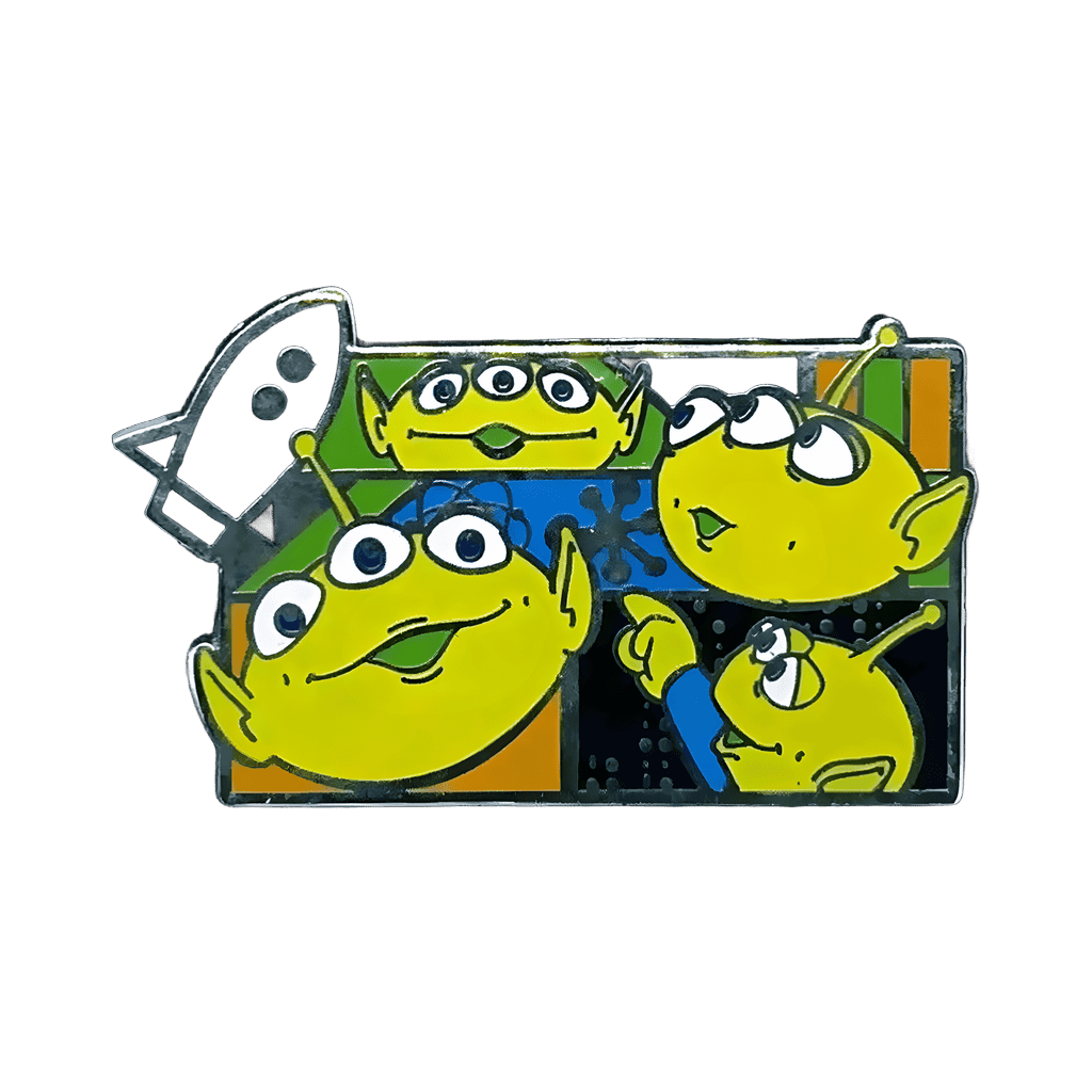 Little Green Men Disney pin