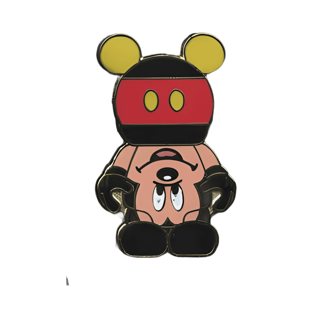 Upside Down Mickey Mouse Disney pin