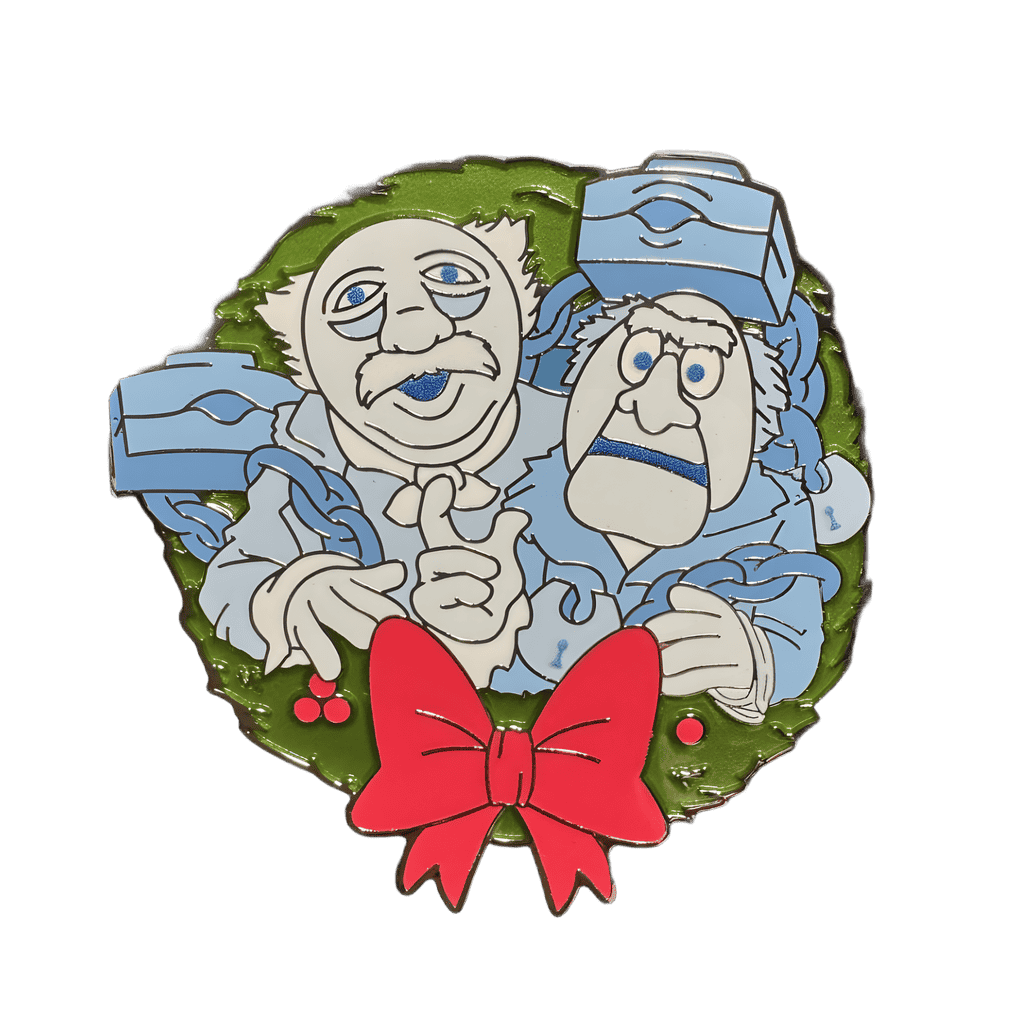 Statler & Waldorf as Marley & Marley Disney pin