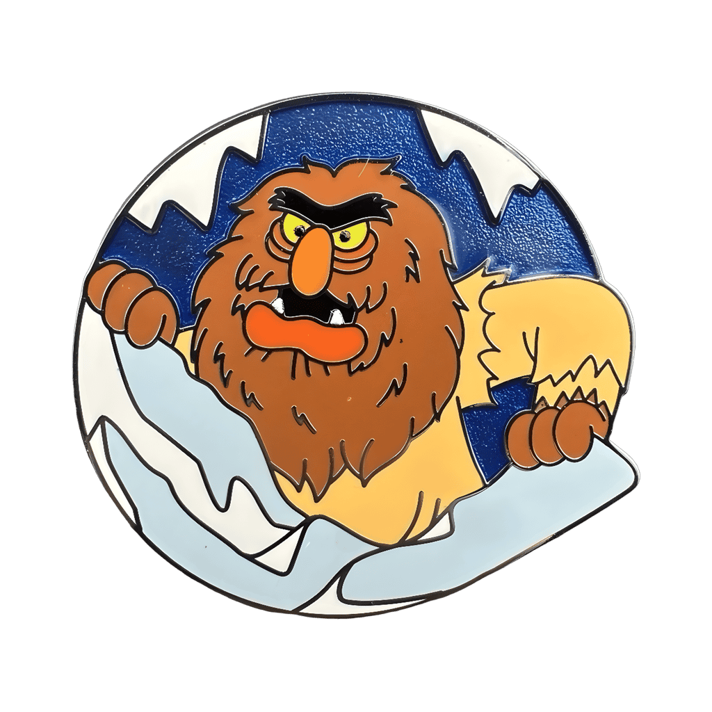 Sweetums as the Yeti Disney pin
