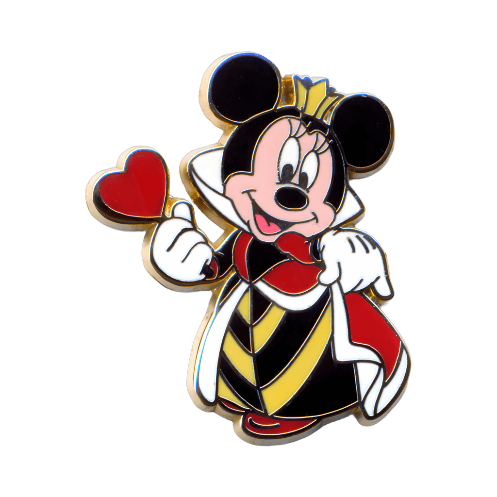 Minnie Mouse as the Queen of Hearts Disney pin