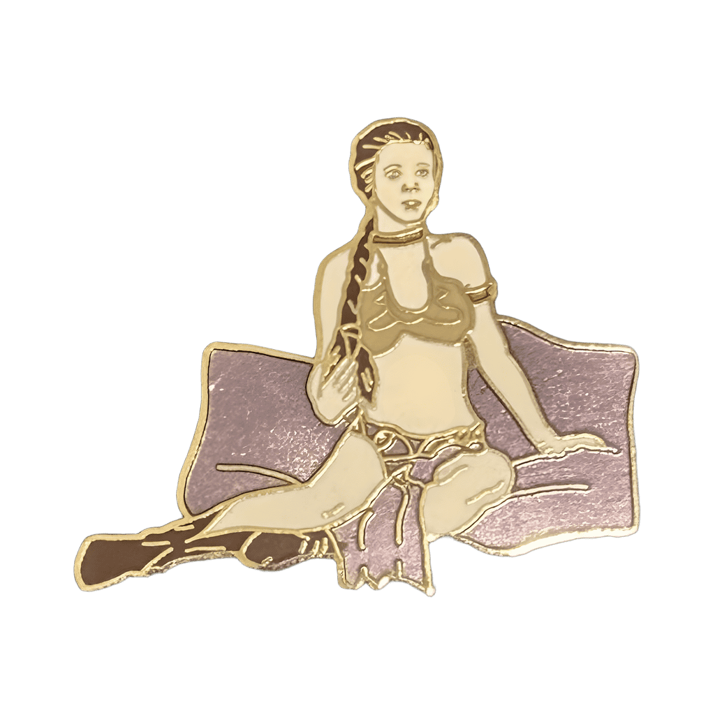 Leia in her Jabba the Hutt Outfit Disney pin