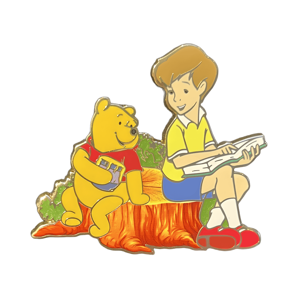 Pooh and Christopher Robin Disney pin