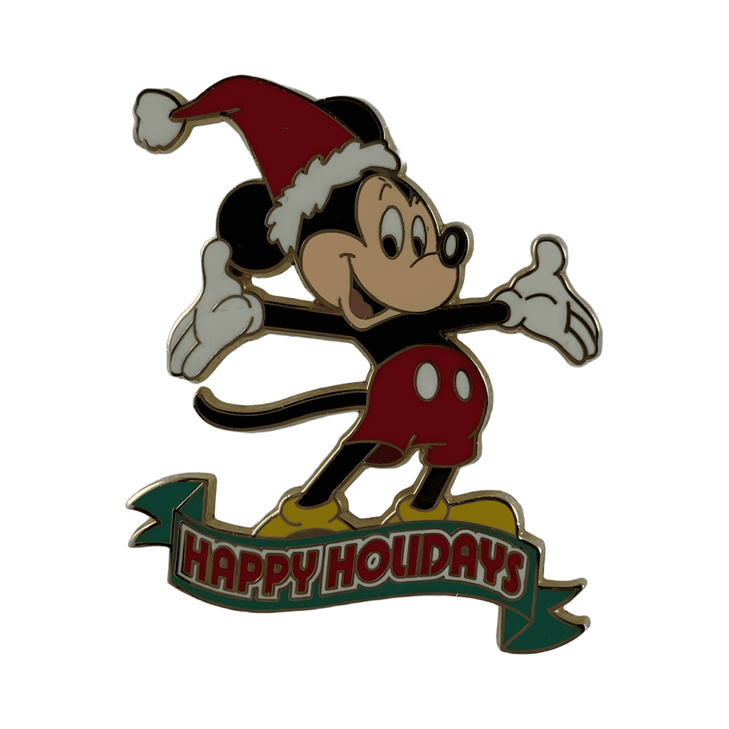 Mickey Mouse Santa Hat Disney pin