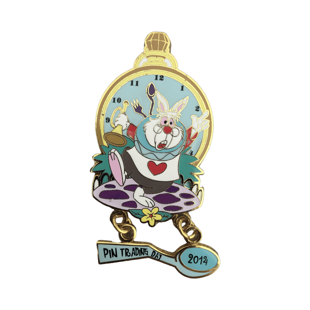 White Rabbit Disney pin