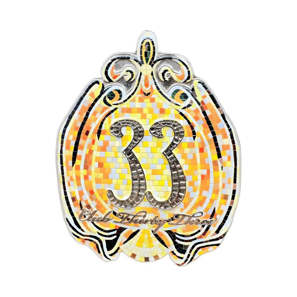 Logo - Emerald 55th Anniversary Disney pin