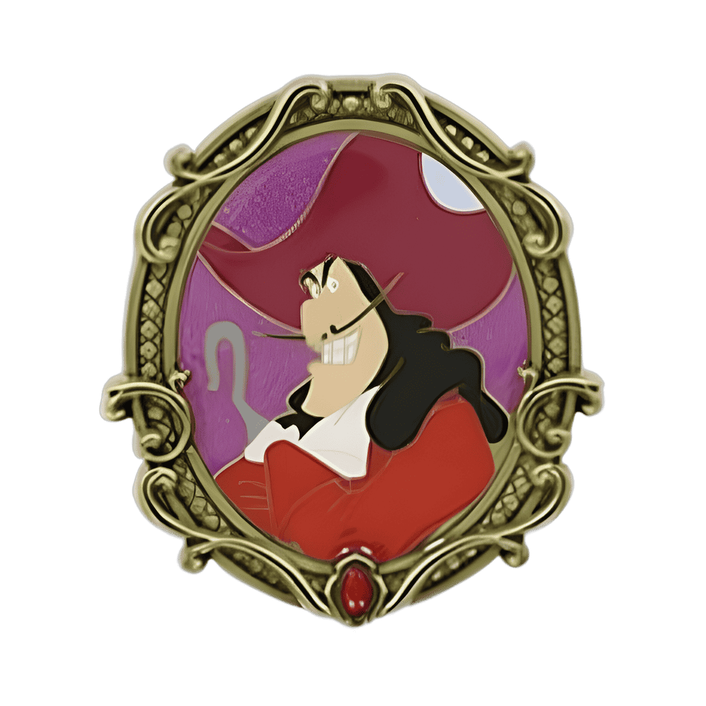 Captain Hook Disney pin